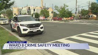 Ward 8 crime safety meeting