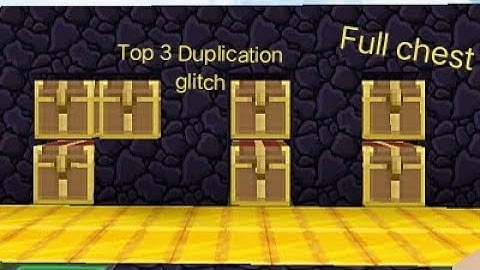 Sung BG | Top 3 duplication glitch full chest sky block🔥[Blockman Go] 🤩