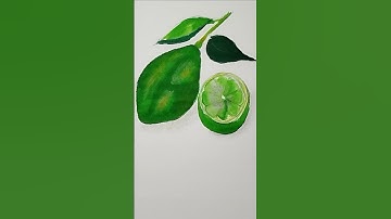 How to Draw a Lemon 🍋 | Easy Step-by-Step Drawing Tutorial for Beginners #drawing #drawingtutorial