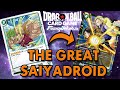 Android saiyans deck tech and gameplay  dragon ball super card game fusion world