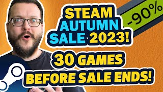 Steam AUTUMN Sale 2023! 30 Great Games before the Sale Ends!