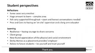 Webinar 4 – Broadening practice-based learning opportunities.