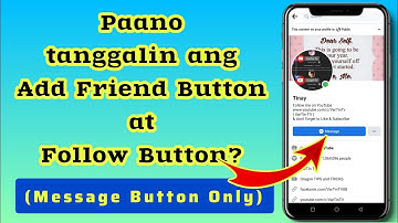 How to remove FOLLOW BUTTON and ADD FRIEND BUTTON on Facebook Profile?