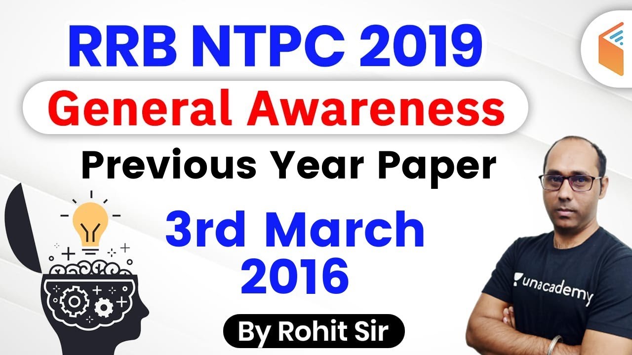 rrb ntpc general awareness 2019