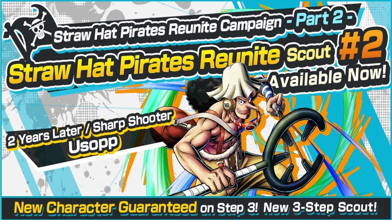 "2 YEARS LATER USOPP!"STRAW HATS PIRATES REUNITE SCOUT! ONE PIECE