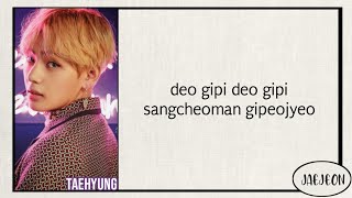 Download Lagu BTS TAEHYUNG (방탄소년단 태형) - Stigma (romanized lyrics) MP3