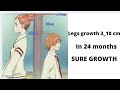 legs growth 3_10 cm at any age|| maximum profit from microfracture technique