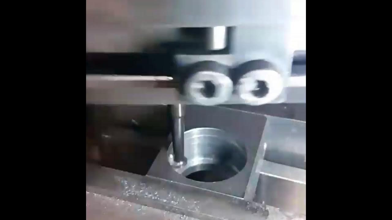 Circlip groove using narex indexing head YouTube