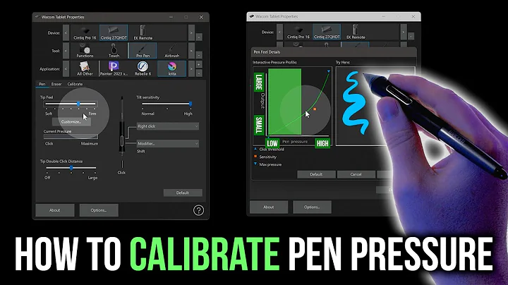 Calibrating Pen Pressure in Digital Art - Tutorial