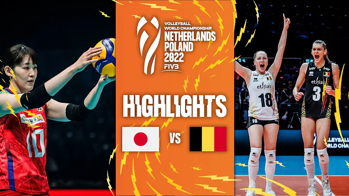 🇯🇵 JPN vs. 🇧🇪 BEL - Highlights  Phase 2| Women's World Championship 2022 - DayDayNews