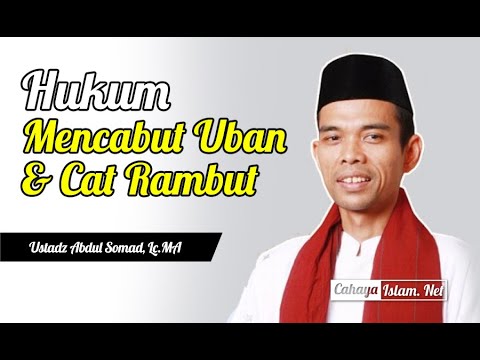 Hukum Mencabut Uban Cat  Rambut  Ustadz Abdul Somad Lc 