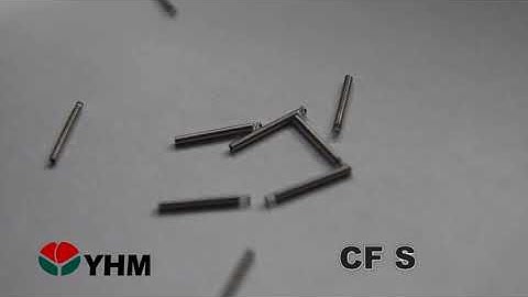Compression spring W.D 0.1mm｜CNC Compression Spring Machine CF-303｜YHM