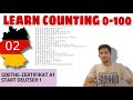 Learn Counting in German A1 Goethe video 02 in Hindi ( Die Zahlen)