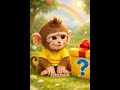 Guess the Fruit with Baby Monkey | Fun and Easy Fruit Learning for Kids #preschoollearning
