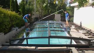 CASABLANCA INFINITY step 6: Mounting of the bulkhead and removal of protective film