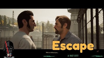 A Way Out Walkthrough Gameplay Part 1 - Escape (PS4 Pro)