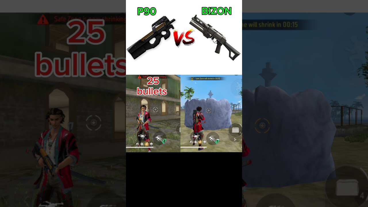 P90 VS BIZON🔥😱