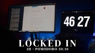 LOCK IN | 1 Hour Work & Study With Me | Pomodoro 50/10 | Calm Rhodes & Ambient screenshot 4