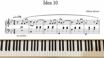 Idea 10 - Piano Tutorial - Gibran Alcocer