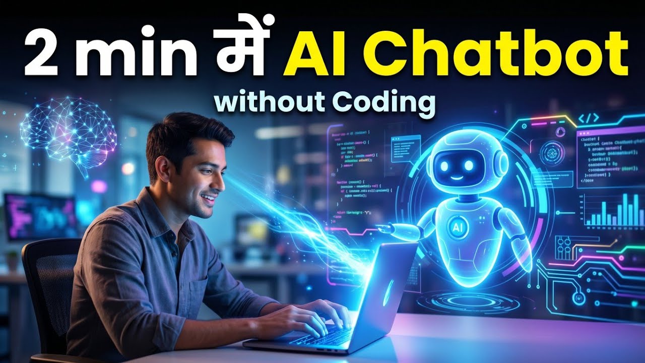 How to Make Your Own AI Chatbot in 2 Minutes | No Coding for Beginners ...