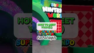 Green, Blue or Pink Yoshi? #yoshi #supernintendoworld #fanfestnights #universalstudioshollywood