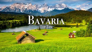 Top 10 Places To Visit In Bavaria  4K Travel Guide