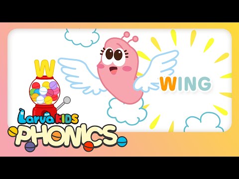 Phonics Alphabet - Episode &amp;#<strong>39</strong>;W&amp;#<strong>39</strong>; | Alphabet Play | Kids English <strong>Study</strong> | LarvaKids <strong>Study</strong> | KIDS