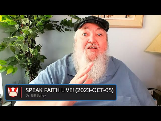 Speak Faith LIVE! (2023-Oct-05) "The Diligence Factor - Part 3"