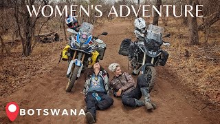 Two Solo Female Riders Meet in Botswana - EP. 143