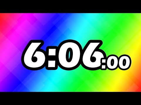 6 Minutes and 6 Second TIMER Countdown