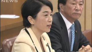 連立からの離脱も示唆　普天間問題で福島社民党党首（09/12/03）