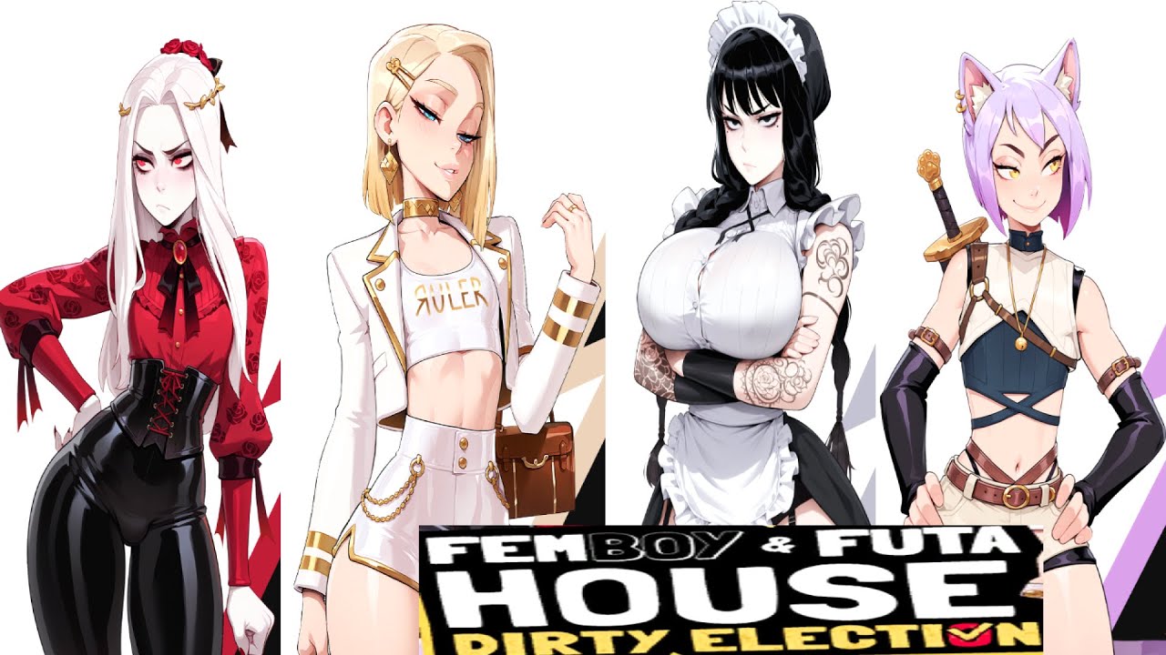 Femboy & Futa House Dirty Election DLC Gameplay part 1