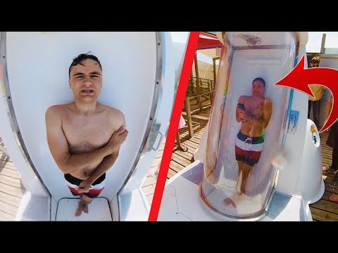 JE TESTE LE TOBOGGAN LE PLUS EXTRÊME !!! (ultra flippant)