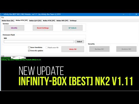 Infinity-Box Nk2 V1.11 - More Mtk And Sprd Features Activated