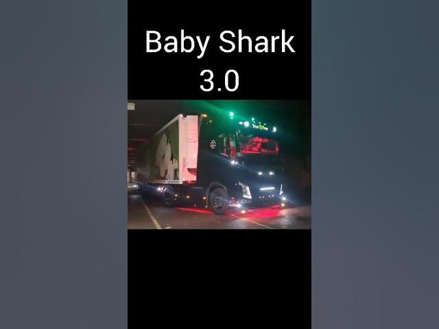 12V - Basuri® Baby Shark Musik-Lufthupe schwarz inkl. MPC