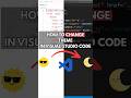 How to change theme in visual studio code