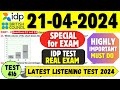 IELTS Listening Practice Test 2024 with Answers | 21.04.2024 | Test No - 417