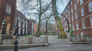 Hidden London Walk  Inner & Middle Temple, Inns of Court | City of London to Soho Walk | 4K HDR