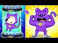 Catnap Gets Buff 💪 Smiling Critters But They WORKOUT?! | Cartoons for Kids