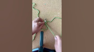 Crown knot I Macrame tutorial #macrame #macrametutorial #diy #tutorial #macrameknots #easydiy