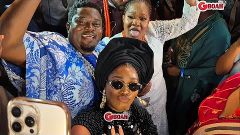 Toyin Abraham, Kie Kie,Eniola Ajao &Odunlade Adekola Set the Dance Floor Ablaze at Warlord Premiere