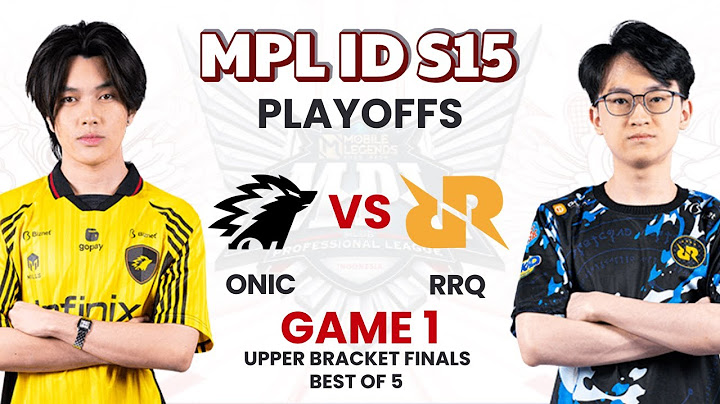 ONIC vs RRQ Hoshi Game 1 | MPL ID Season 15 Playoffs Day 3