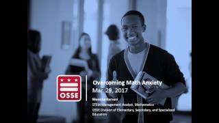 Overcoming Math Anxiety Webinar