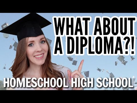 WILL & HOW YOUR CHILD WILL GET A HIGH SCHOOL DIPLOMA | HIGH SCHOOL HOMESCHOOL | HOW TO HOMESCHOOL