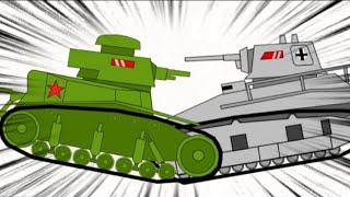TANK SHOWDOWN - Cartoon about Tanks