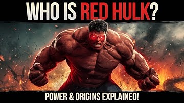 WHO IS RED HULK ?  Explained powers #redhulk #marvel #video #youtubeshorts #youtube