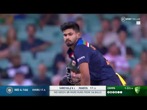 Shreyas Iyer Hit Six T20 Ind Vs Aus. & Ind Vs Eng 12/03/2021