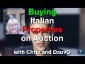 Buying Italian Properties on Auction With Chris and DauvO!