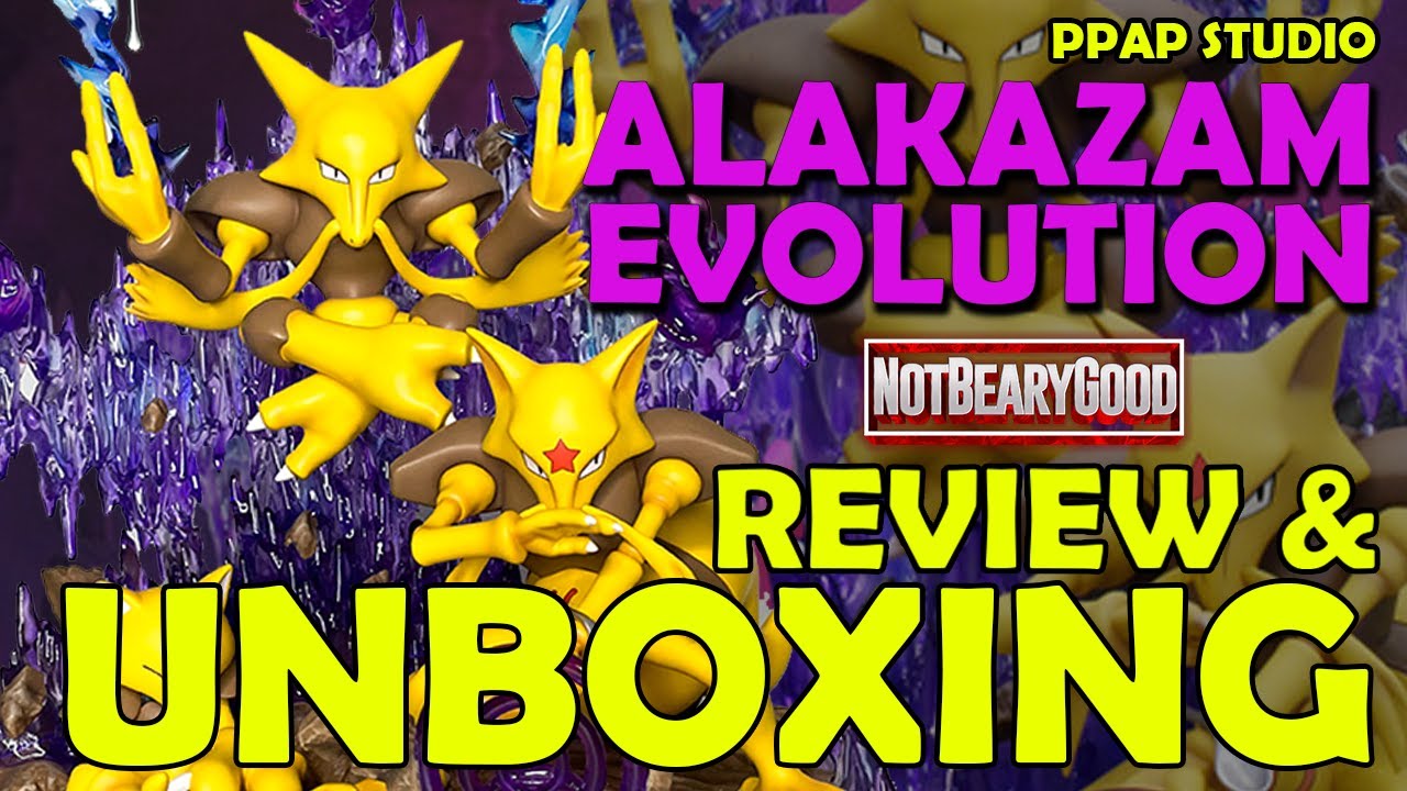 ABRA, KADABRA, ALAKAZAM!! Psychic Evolution Line Unboxing & Review [PPAP  Studio] 