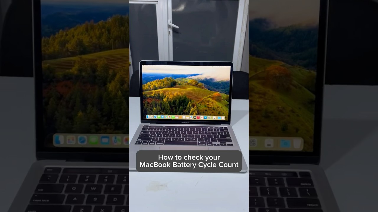 How to check your MacBook Battery Cycle Count… 